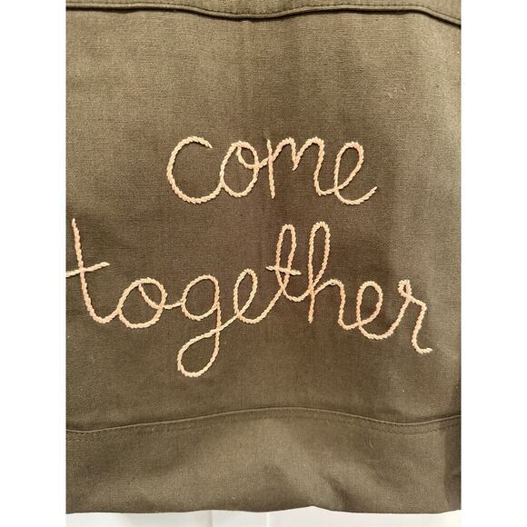 Feed Bag Come Together Custom Stitched Tote Bag - Picture 3 of 11